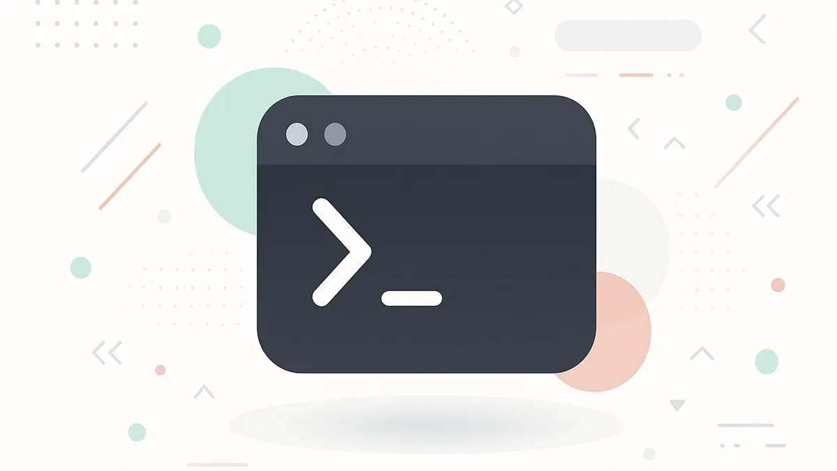 ターミナルウィンドウのアイコン